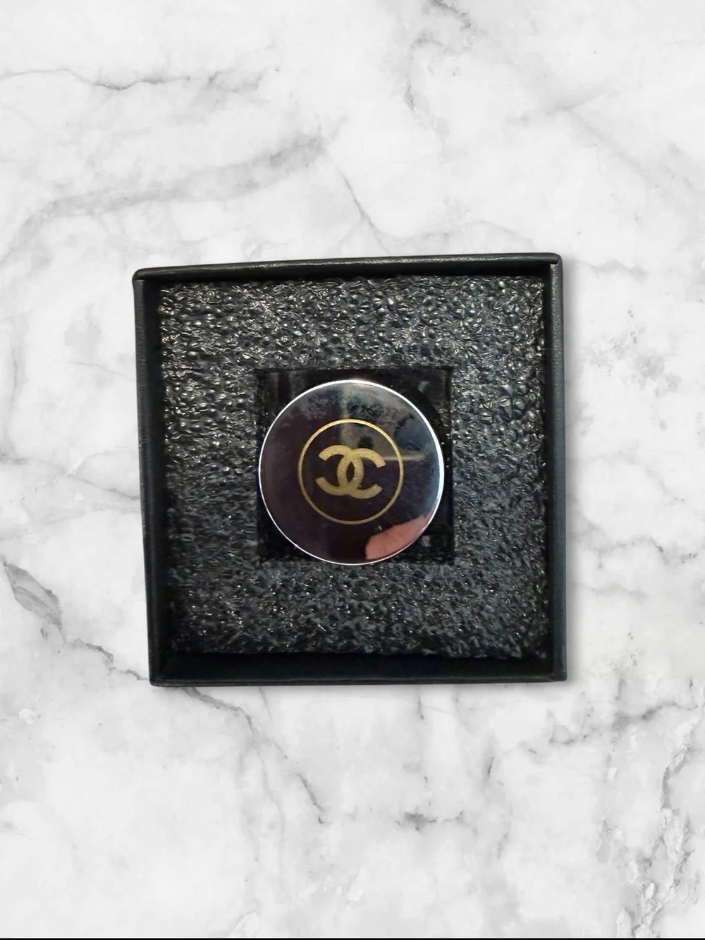 CHANEL Hand,Hair, &Beard Balm- Silver and Clear Jar